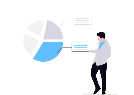 最適なコストを示すイラスト